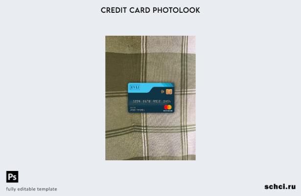 цифровая загрузка Финляндия Evli Bank Mastercard фотоизображение переднего шабло